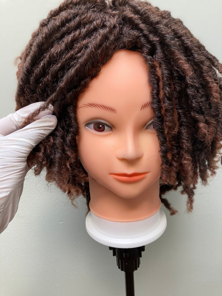 Ombre Brown Twist Dreadlock Wigs