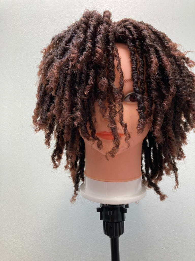 Ombre Brown Twist Dreadlock Wigs