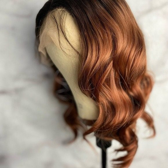 Brown Hair Wig,Brunette Wig,Chemo Wig,Cosplay Wig,Dark Brown Wig,Auburn Wig,Brown Lace Front Wig