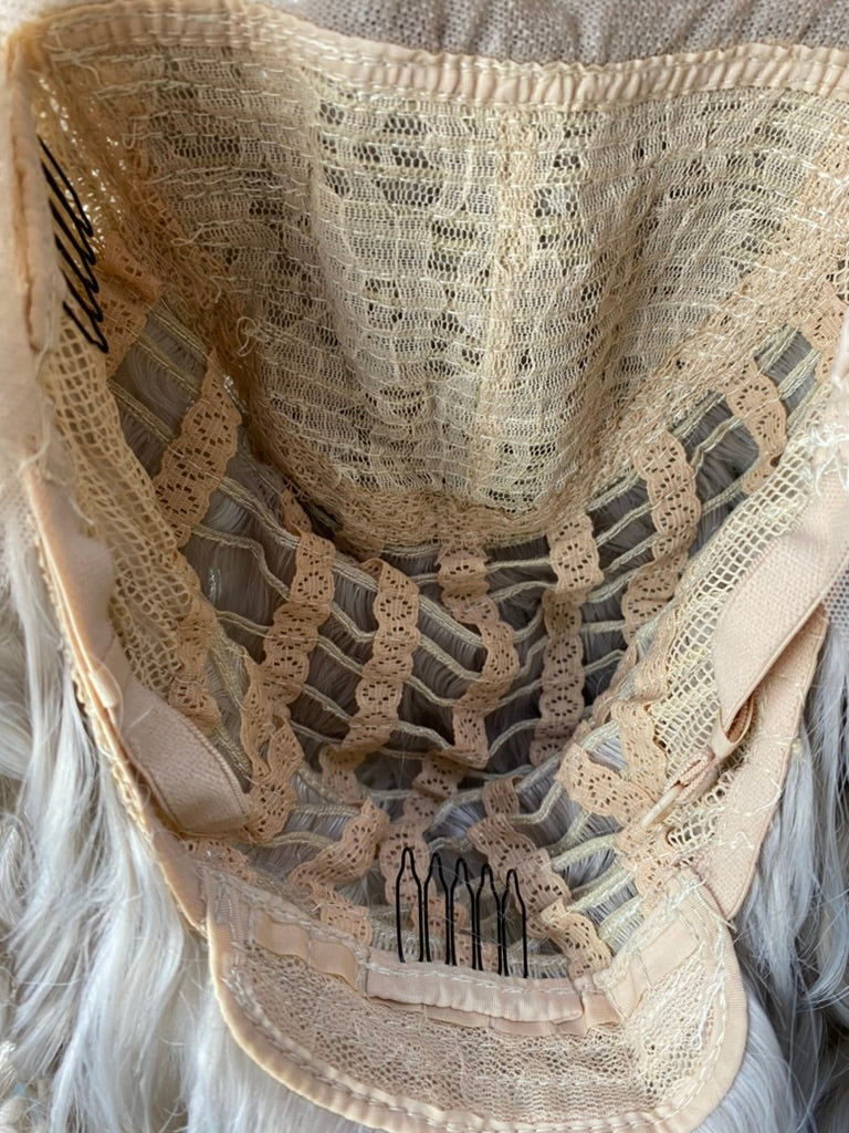 Silver Grey Lace Front Wig