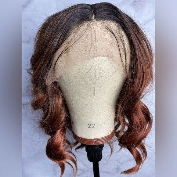 Brown Hair Wig,Brunette Wig,Chemo Wig,Cosplay Wig,Dark Brown Wig,Auburn Wig,Brown Lace Front Wig