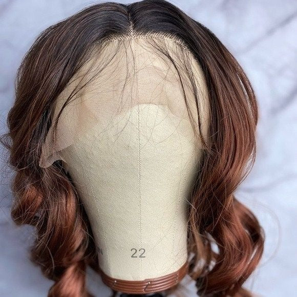 Brown Hair Wig,Brunette Wig,Chemo Wig,Cosplay Wig,Dark Brown Wig,Auburn Wig,Brown Lace Front Wig