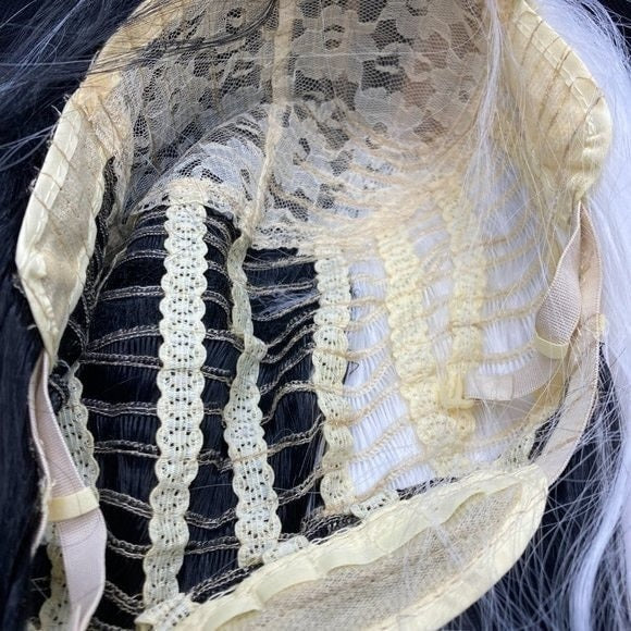 Cruella Wig - White and Black Hair Wig