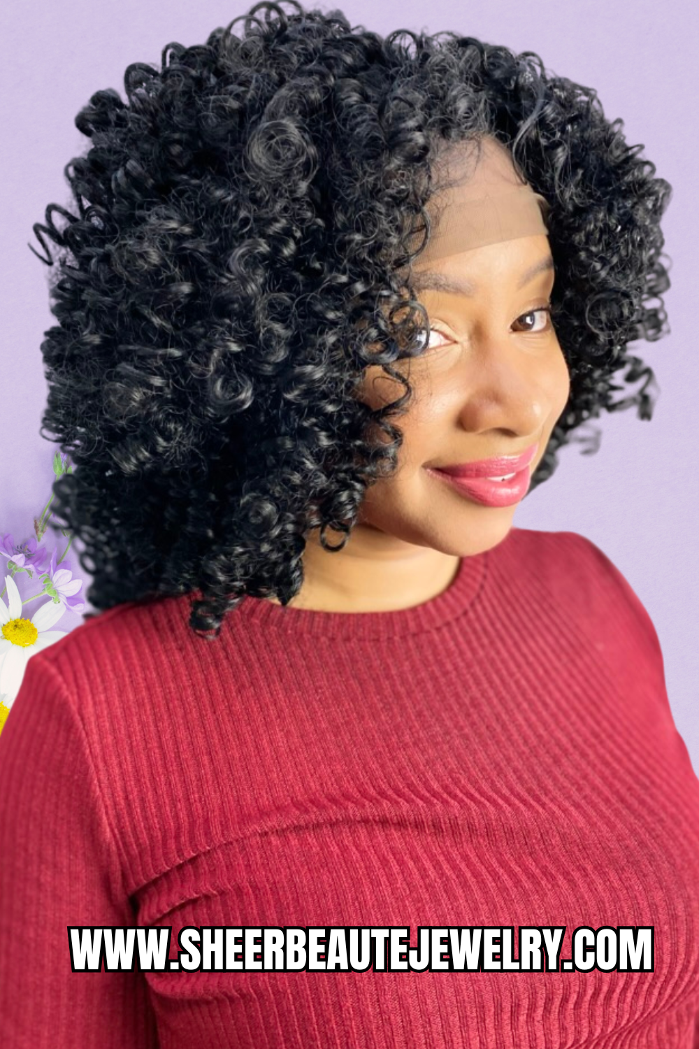 13×4 Short Kinky Synthetic Lace Front Wigs