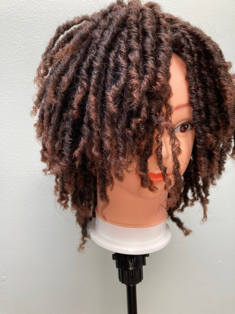 Ombre Brown Twist Dreadlock Wigs