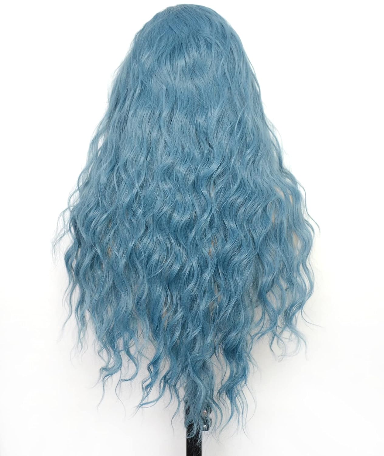 Loose Wave Blue Lace front wig