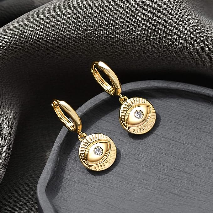 Gold Cuff Earrings Huggie Earrings for Women
