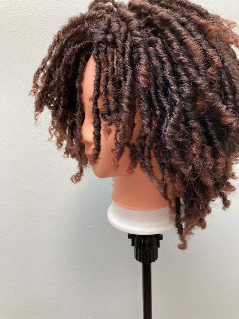 Ombre Brown Twist Dreadlock Wigs