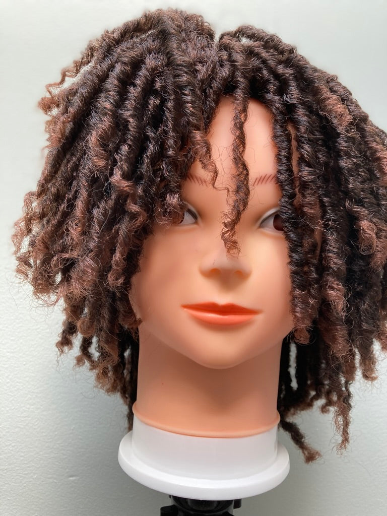 Ombre Brown Twist Dreadlock Wigs