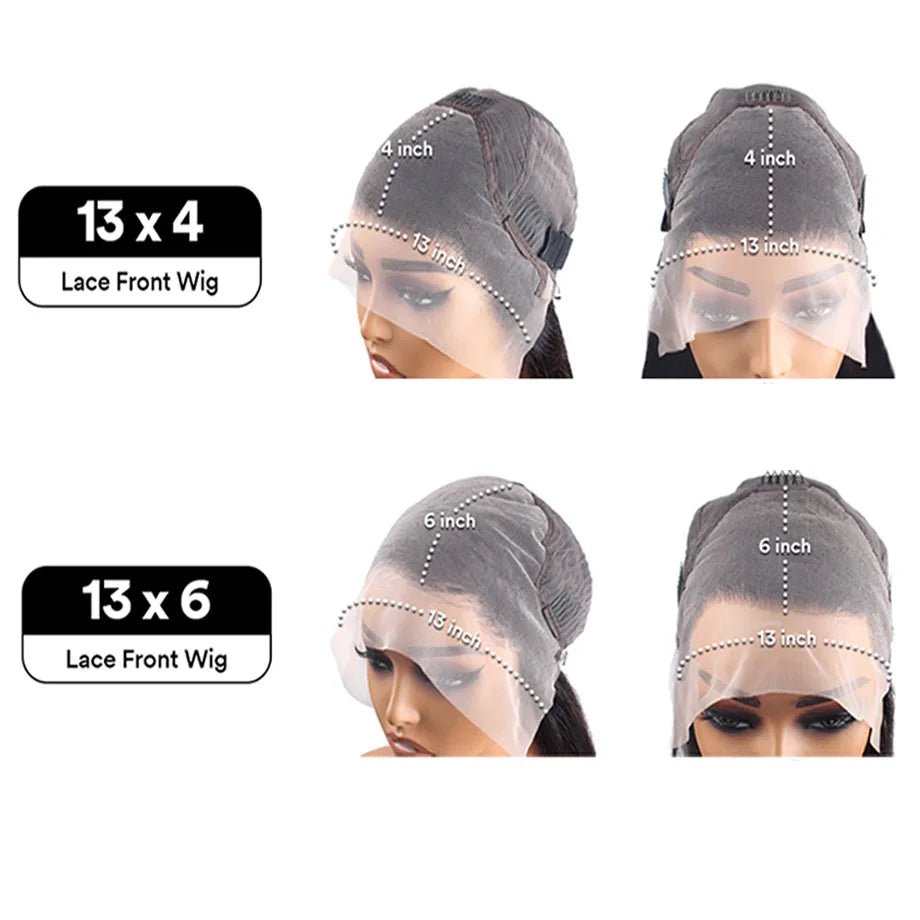 Ginger Copper Human Hair Wig – HD Lace
