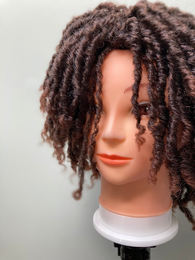 Ombre Brown Twist Dreadlock Wigs