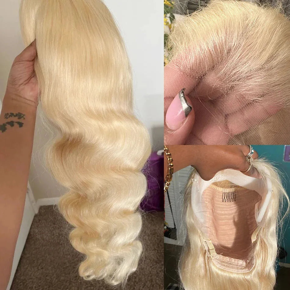 36–40 Inch 613 Blonde Body Wave Wig