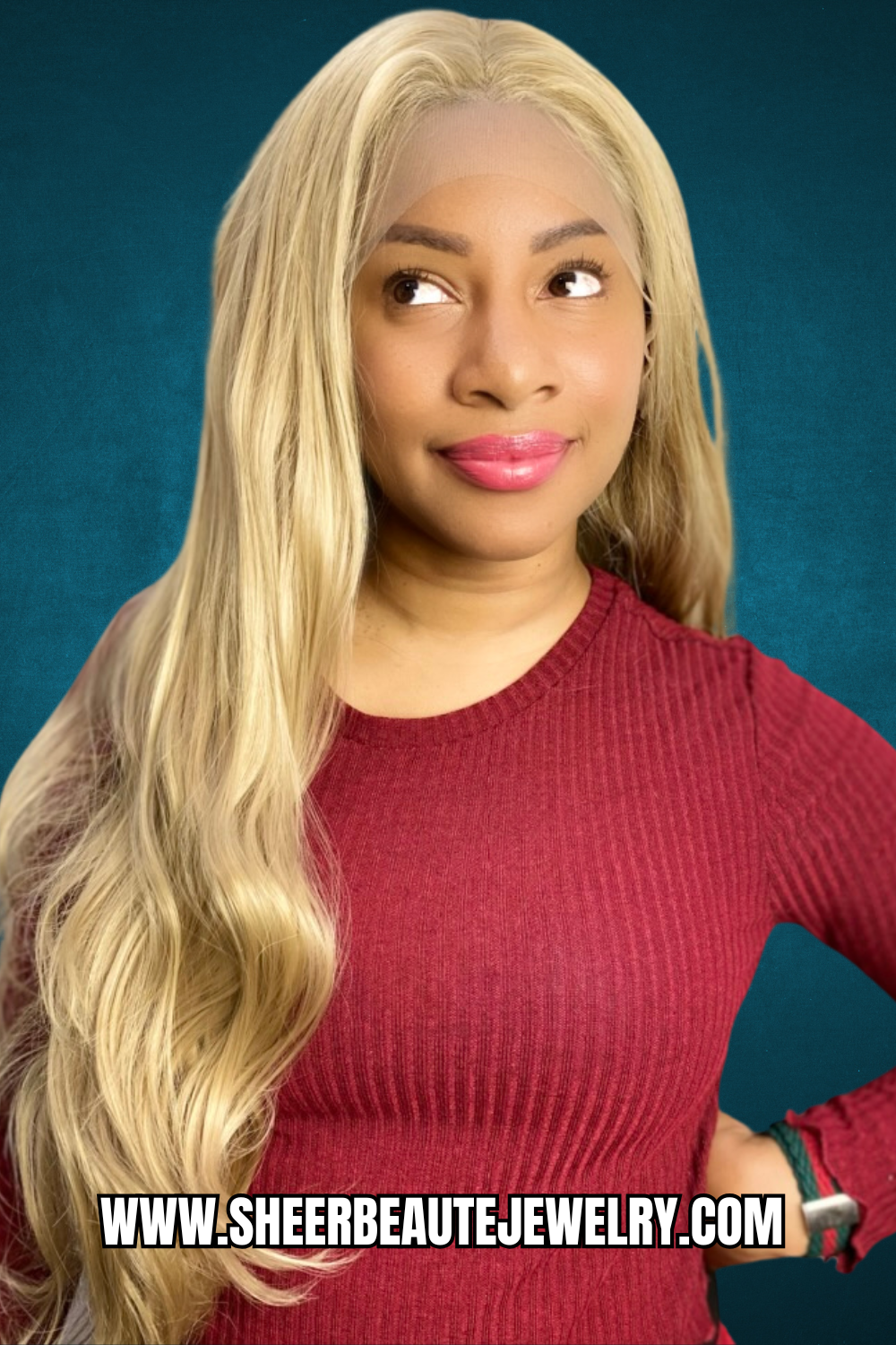 Ash Blonde Lace Front Wig-Synthetic