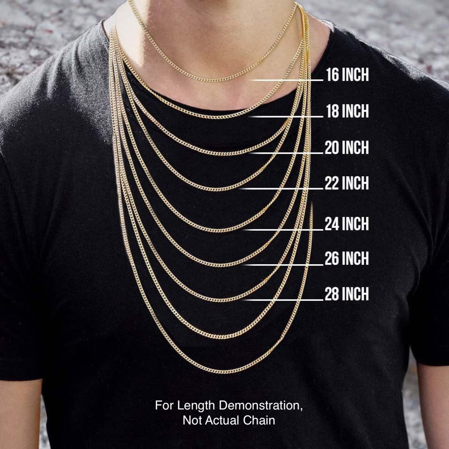 5MM Miami Cuban Link Chain-14K Gold Plated - 925 Sterling Silver Necklace