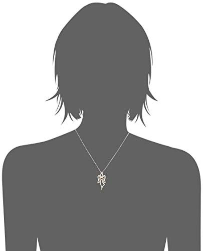 Sterling Silver Heart Pendant Necklace, 18"
