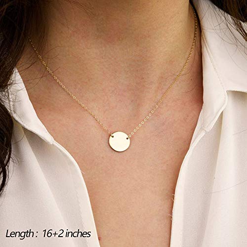 Turandoss Dainty Layering Pearls Necklace