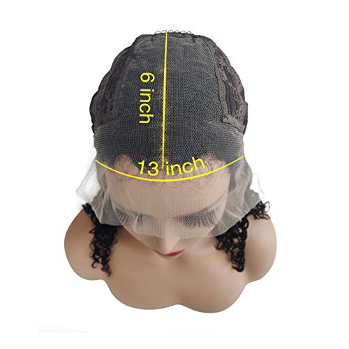 13x6 Short Bob Human Hair Lace Front Wigs