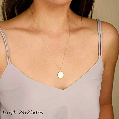 Turandoss Dainty Layering Pearls Necklace