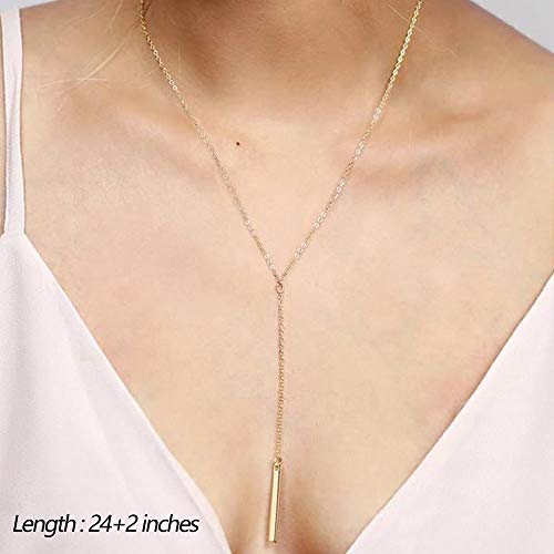 Turandoss Dainty Layering Pearls Necklace