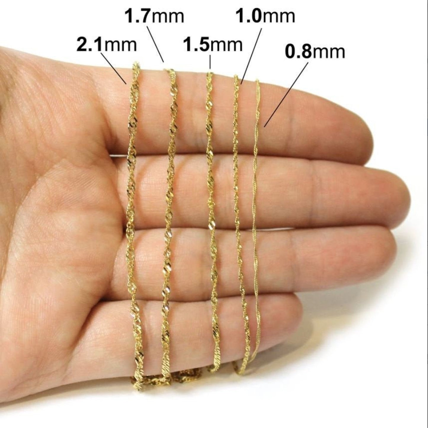 14K Yellow Gold 2mm Singapore NecklaceGold Jewelry,Mens JewelryWomens Jewelry,Fine Jewelry,Fashion Jewelry14K Gold Jewelry,Jewelry GiftsHoliday Gifts,Mothers Day Gifts,Fathers Day Gifts,Gifts for MomGifts for Dad,Gifts for Her,Gifts for Him,Fancy Jewelry
