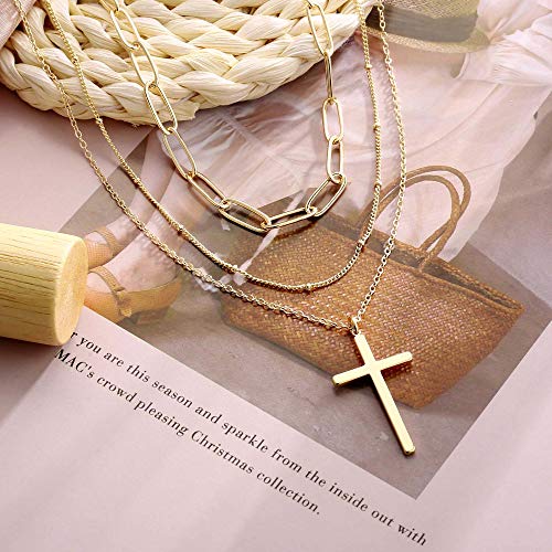 Turandoss Dainty Layering Pearls Necklace