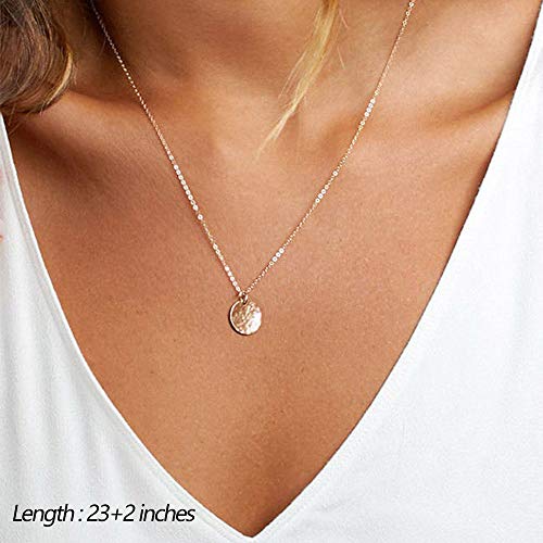 Turandoss Dainty Layering Pearls Necklace