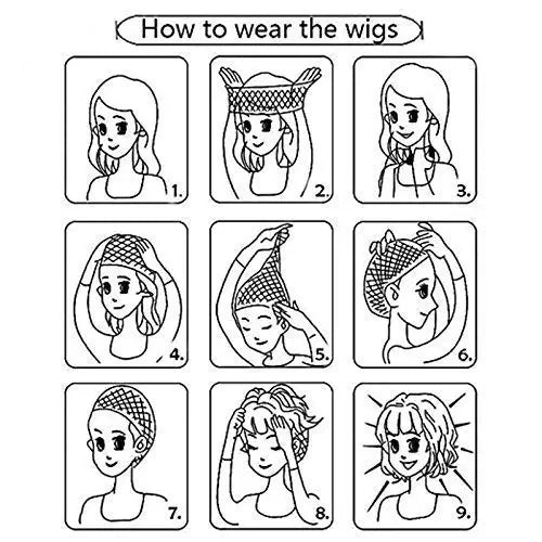 Half White Half Black Split Dye Cosplay Hair Wigs With Bangs