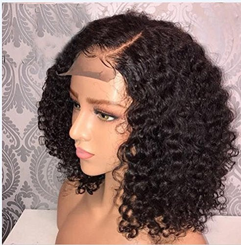 13x6 Short Bob Human Hair Lace Front Wigs