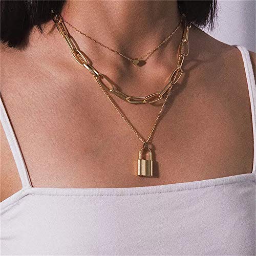 Turandoss Dainty Layering Pearls Necklace