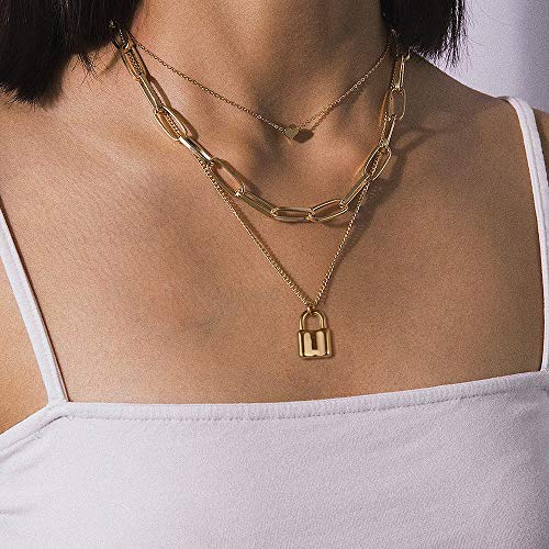 Turandoss Dainty Layering Pearls Necklace