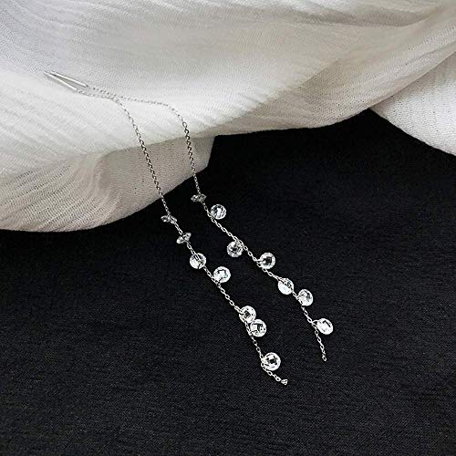 925 Sterling Silver Tassel Drop Earrings
