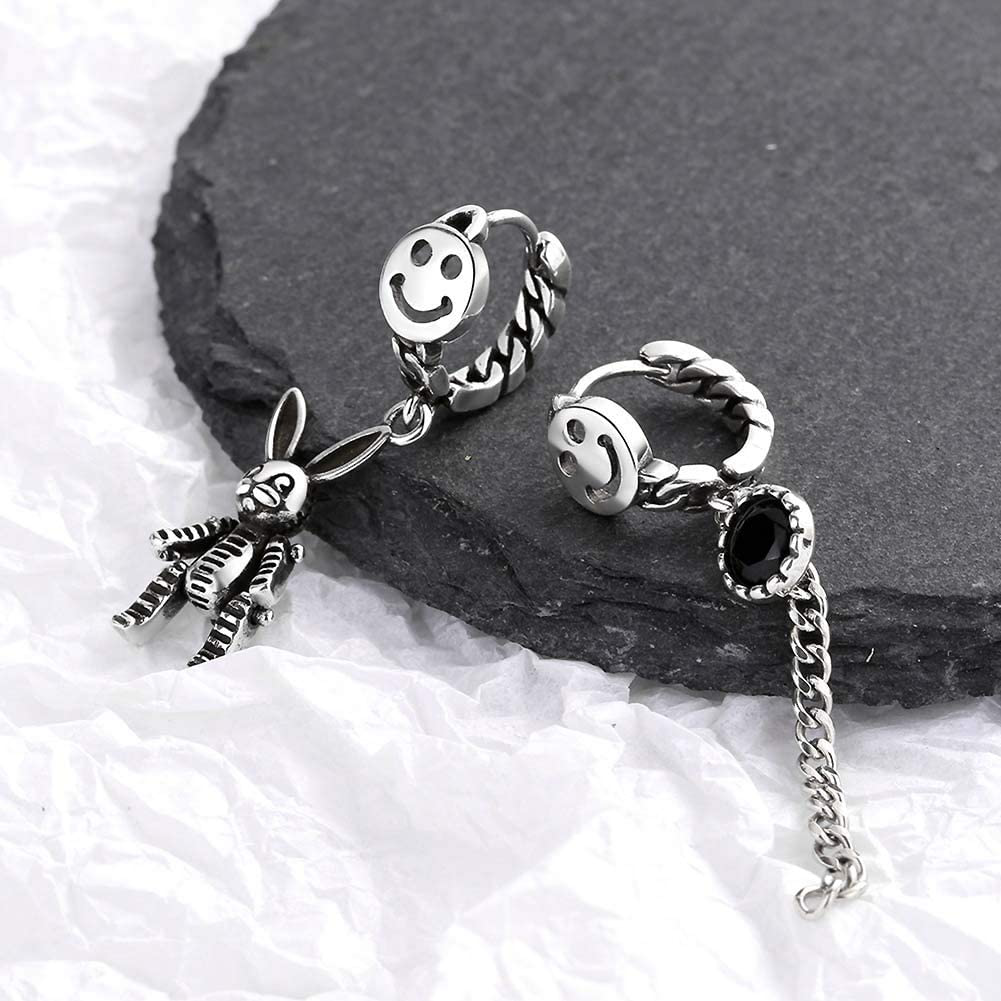 Punk Rabbit Drop Earrings |Women Teen Earrings