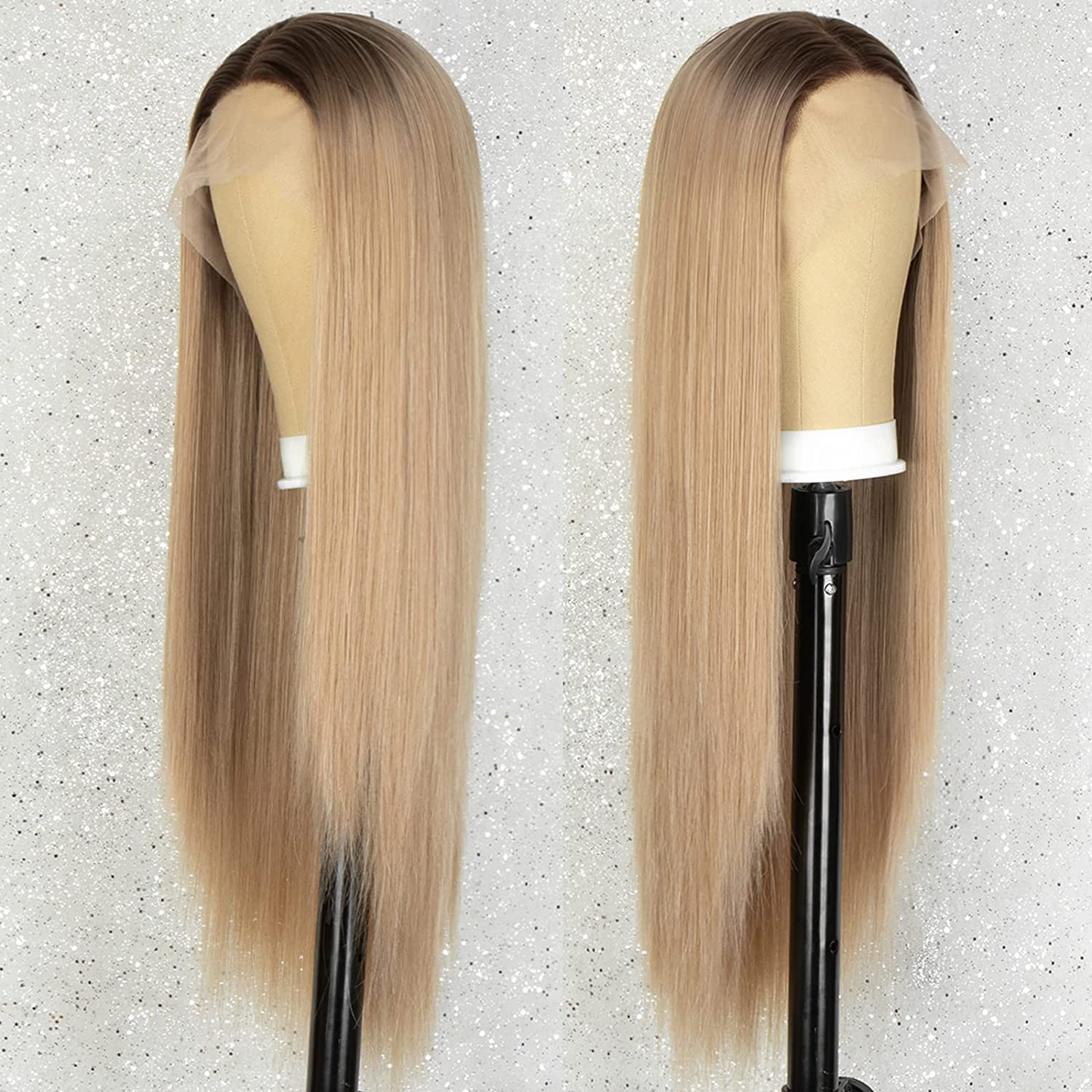 Ombre Blonde Lace Front Wigs for Women |22 Inches DragQueen13x3 Lace Wig