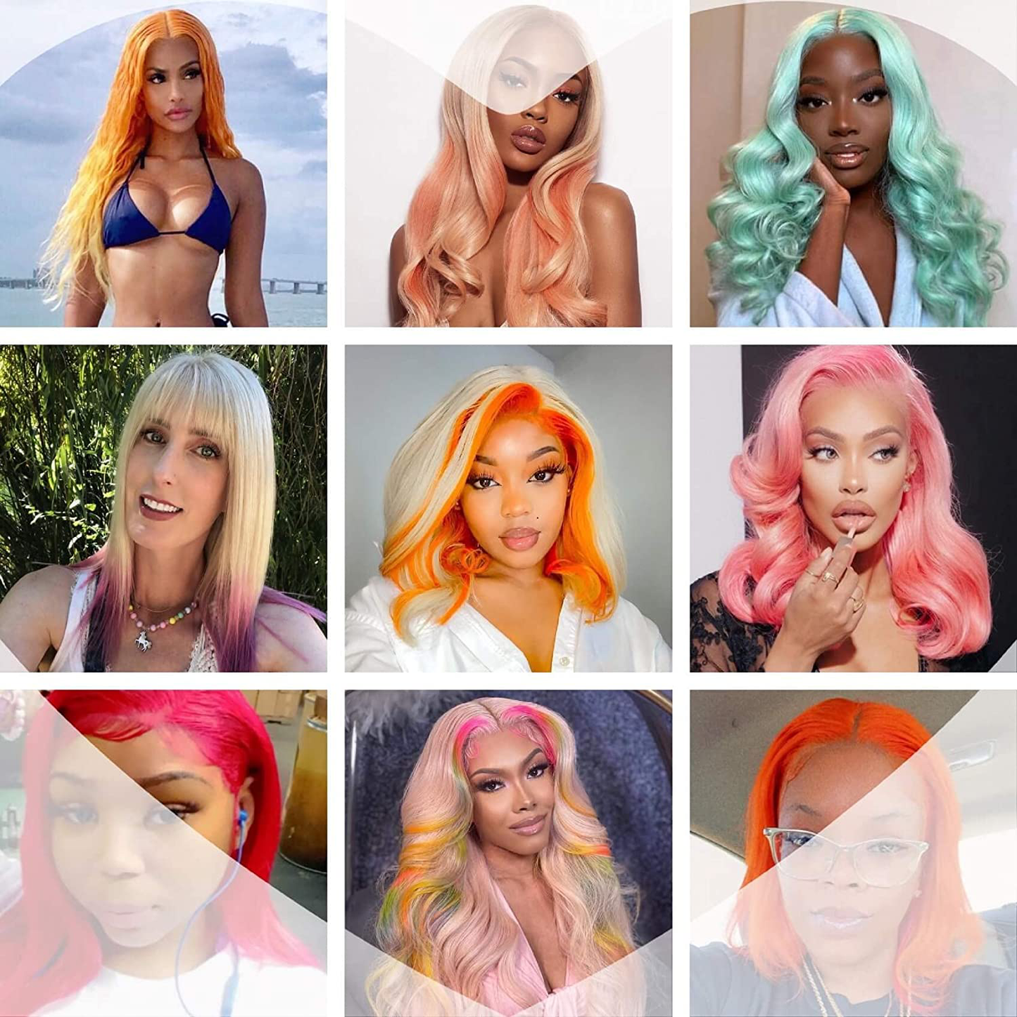 Body Wave 13X4 HD 613 Lace Frontal Human Hair Wig Pre Plucked with Baby Hair