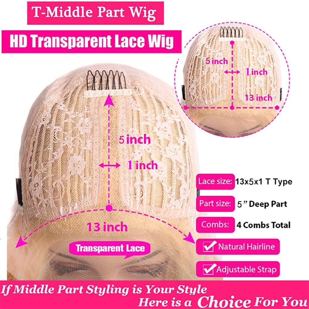 28inch Long 613 Blonde HD Lace Front Human Hair Wigs| Pre Plucked with Baby Hair