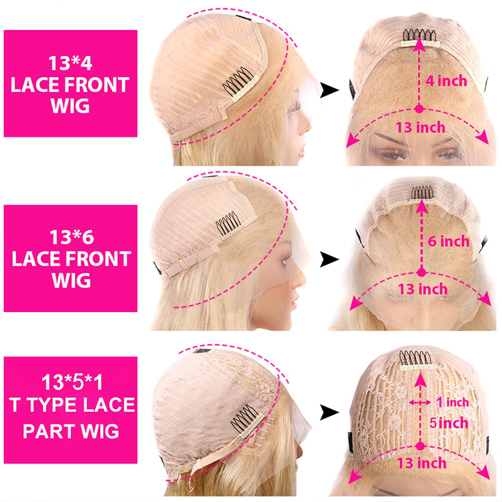 28inch Long 613 Blonde HD Lace Front Human Hair Wigs| Pre Plucked with Baby Hair
