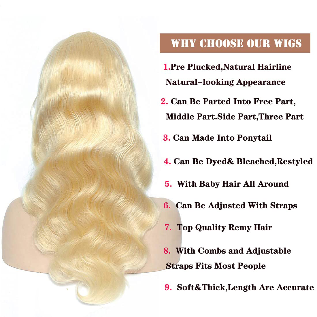 SheerBeaute 613 Body Wave Transparent Lace Front Human Hair Wig|4x4 Lace Closure