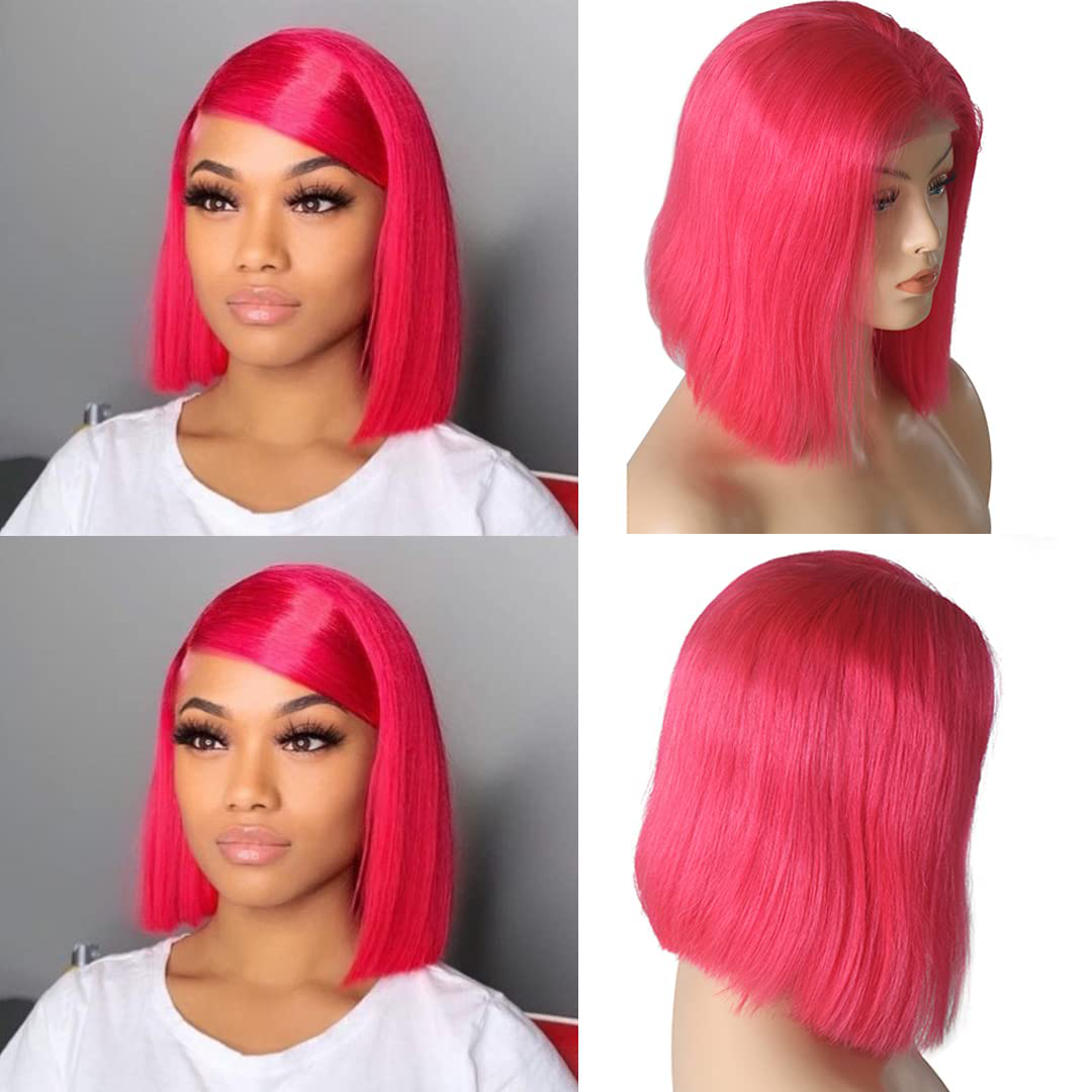 Short Bob Silky Straight Human Hair Wig