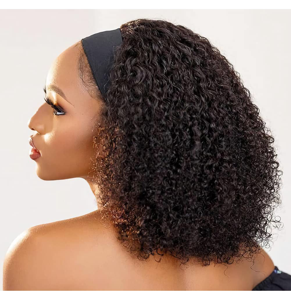 Straight Human Hair Wig| Ombre Highlight P4/27 Headband Wig