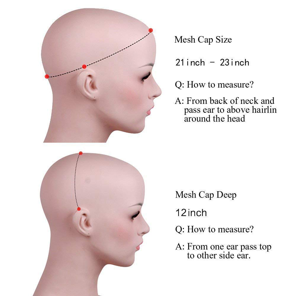 Long Blonde Dark Rooted Wig