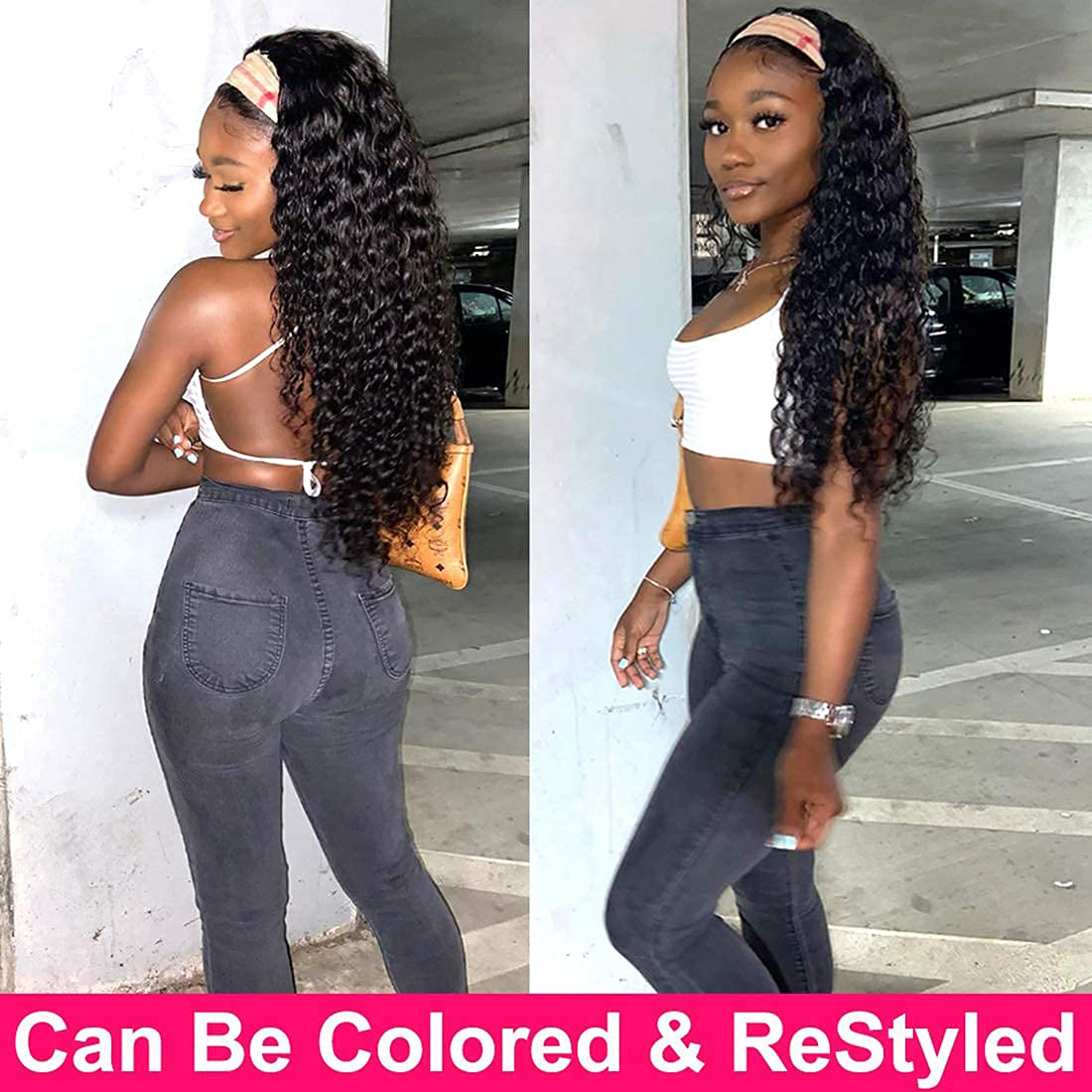 18inch Deep Wave Brazilian Virgin Human Hair Wig |150% Density