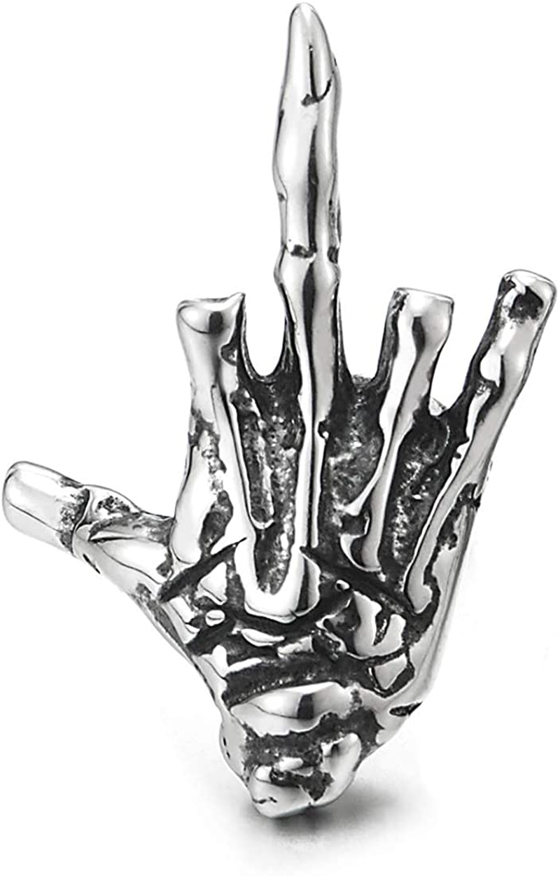 Punk Vintage Skeleton Stainless Steel Earrings