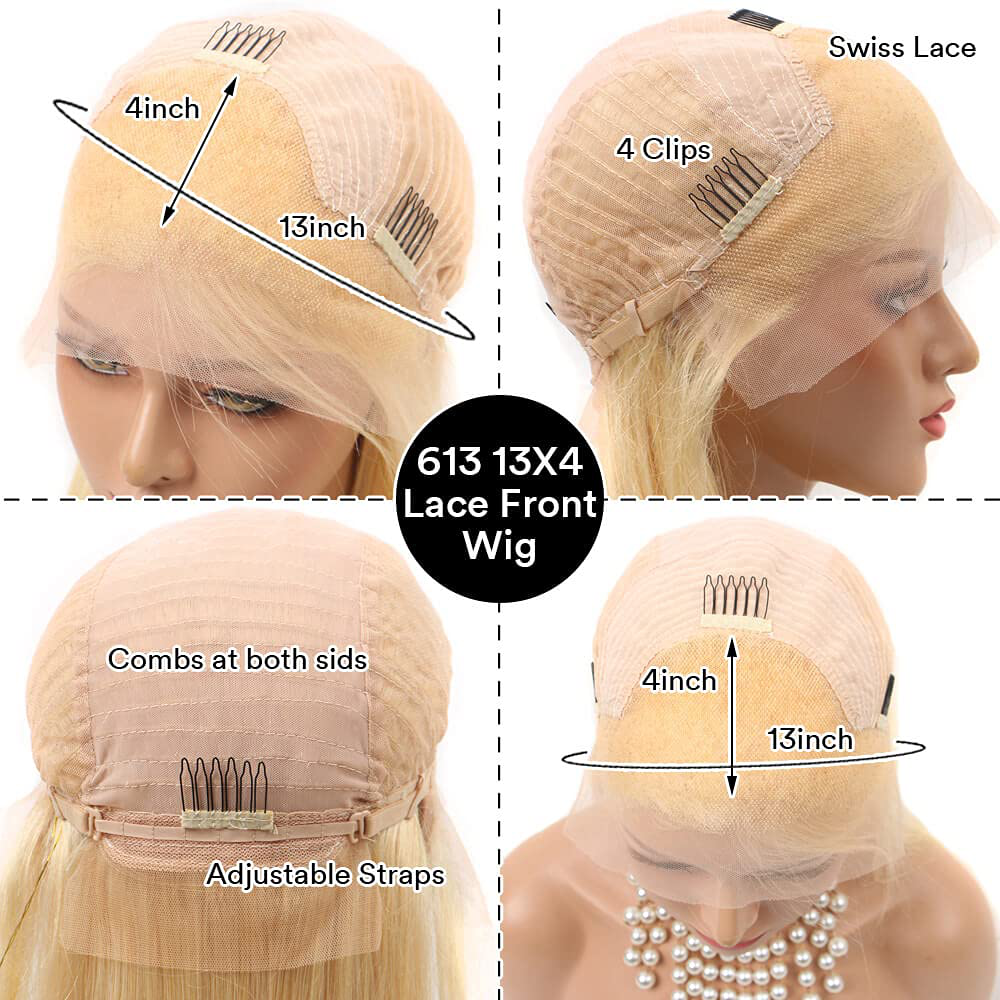 40Inch Long Straight Human Hair Lace Front Wig for Women/DragQueen