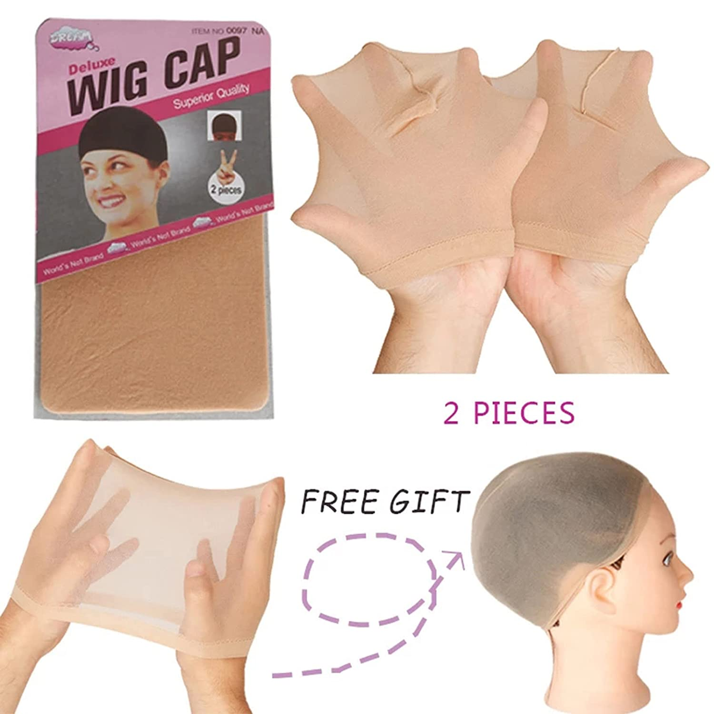 Long Dark Roots Ombre Brown Curly Wavy Wig