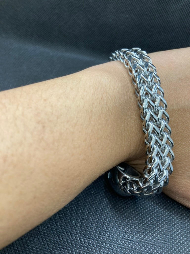 Skull Bracelet For Men ,Stainless Steel Link Bracelets