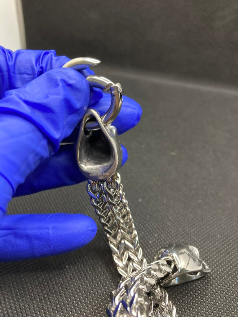 Skull Bracelet For Men ,Stainless Steel Link Bracelets