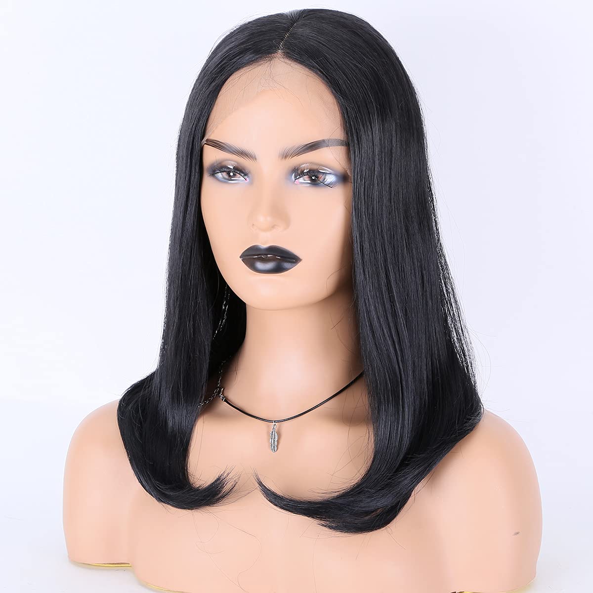 wigs,lace front wig hairstyles,wig color ideas,black women wig,hairstyles ideas black women,glueless wigs black women,shoulder length hairstyles,white women hairstyle ideas,black straight hair medium long bobs,short black hair straight long bobs,kylie jenner short hair black long bobs wigs