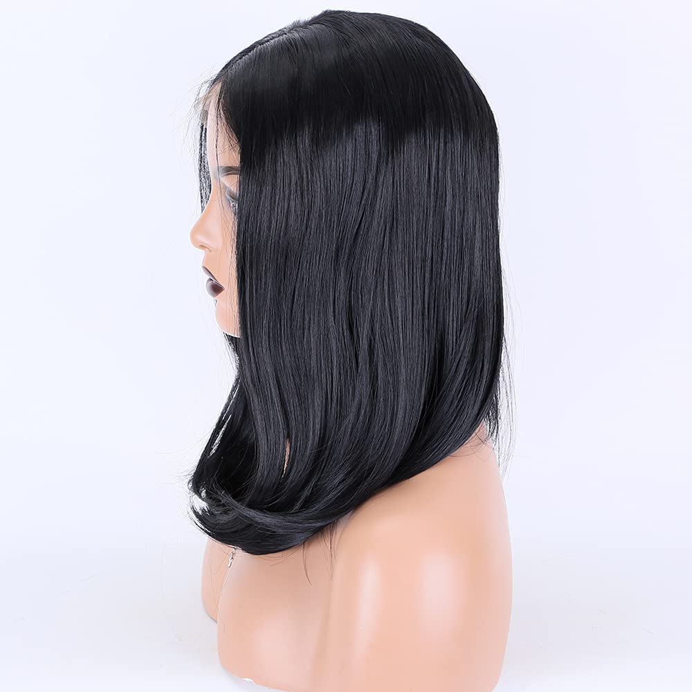 wigs,lace front wig hairstyles,wig color ideas,black women wig,hairstyles ideas black women,glueless wigs black women,shoulder length hairstyles,white women hairstyle ideas,black straight hair medium long bobs,short black hair straight long bobs,kylie jenner short hair black long bobs wigs