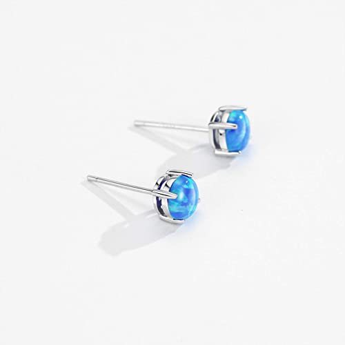 Solitaire gemstone earrings