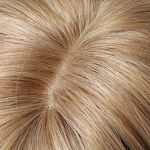 Long layered Blonde Wig with Bangs